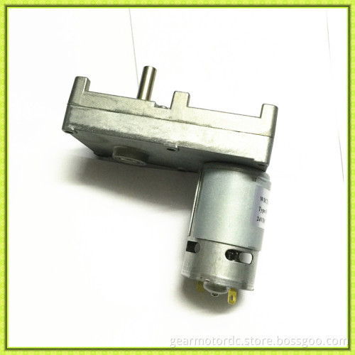 Direct current 300kg.cm high torque low noise 12 volt motor low rpm